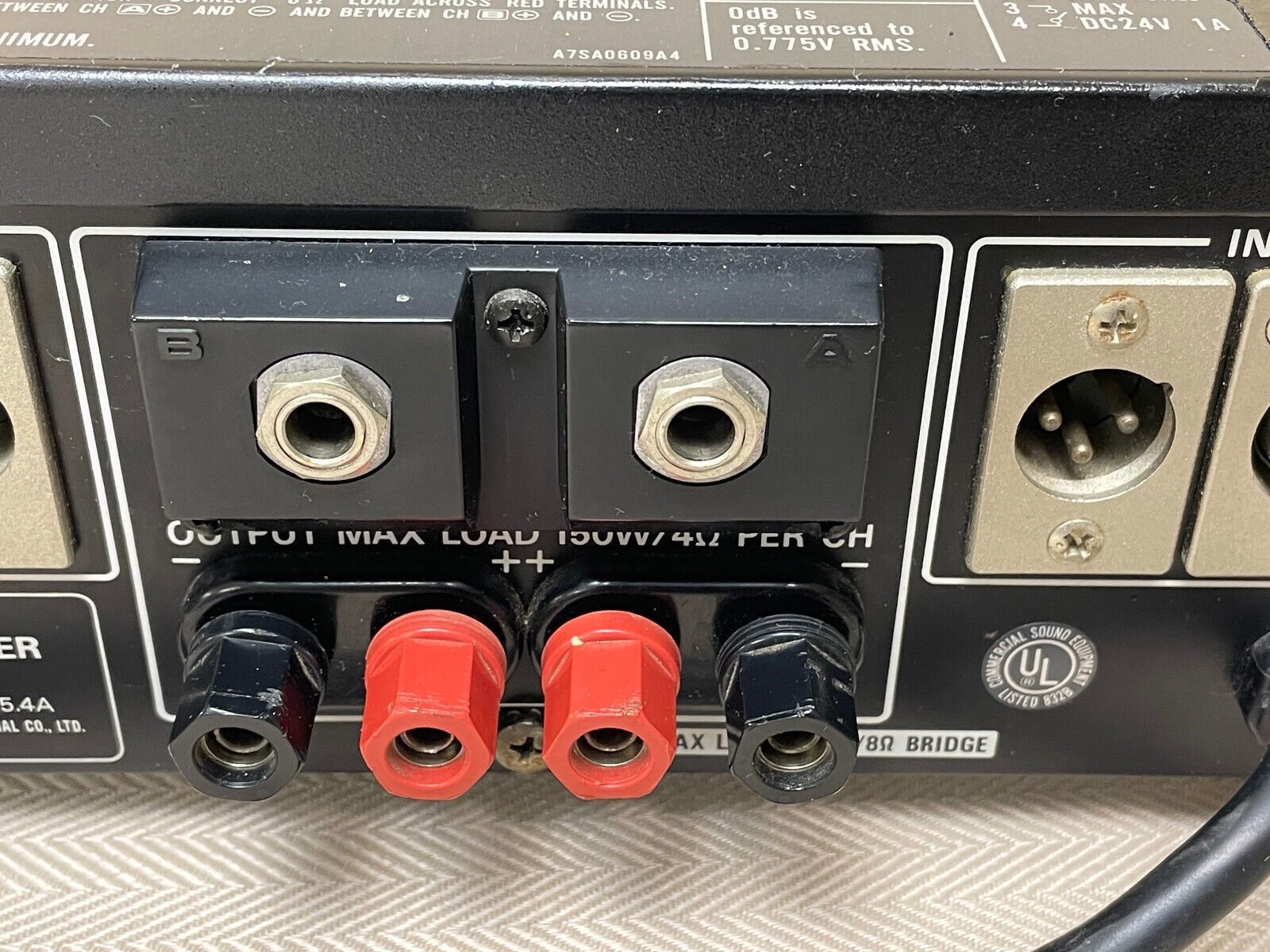 Panasonic Ramsa Wp-9110 Power Amplifier High Quality Pa