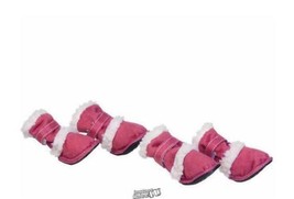 Pet Life Shearling Duggz Pet Shoes Medium - £22.50 GBP