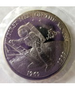 First Men on the Moon $5 Commemorative Coin Republic of the Marshall Isl... - £11.98 GBP