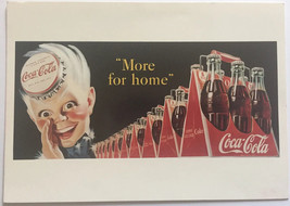 Coca-Cola Postcard, More For Home, [Unknown] 1949 (Coca-Cola, 1991) - £2.35 GBP