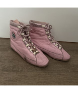 Vintage 1980s LA Gear Pink Women&#39;s High Top Shoes Size 7.5 - Some Wear/I... - $1,511.50 MXN