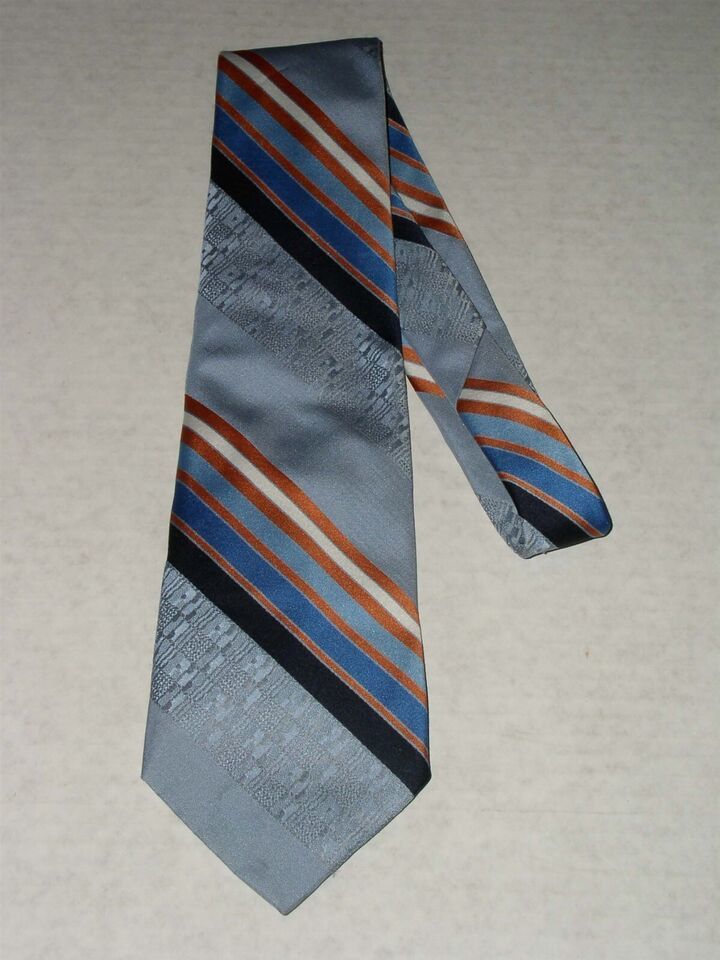 Bullock&#39;s Burma Necktie Vintage 1970&#39;s 4.25&quot; Wide - $49.99
