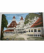 Vintage Hotel Del Coronado Coronado California Linen Postcard  - $5.99