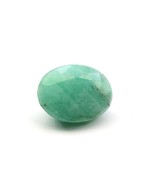 Certified 6.07Ct Natural Green Oval (Panna) oval Cut Gemstone - $796.64 MXN
