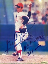 Gaylord Perry Signed 8x10 Photo Yankees Indians Giants HOF Upper Deck COA - £74.04 GBP