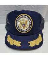 VTG Congressional Open Snapback Foam Mesh Made in USA Hat Cap Scrambled ... - £13.56 GBP