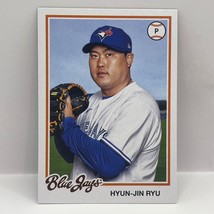 2022 Topps Archives Baseball Hyun-Jin Ryu Base #110 Toronto Blue Jays - £1.54 GBP