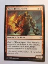 MTG Magic The Gathering Card Storm Fleet Arsonist Creature Orc Pirate Red Ixalan - £5.73 GBP