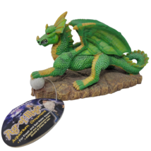 Penn-Plax Green Dragon Aquarium Fish Tank Resin Age Of Magic Ornament Medium - £13.11 GBP