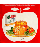 1955 Jell-O Gelatin Apple Advertisement Vintage Dessert Salads Snacks DWYY6 - €21,45 EUR