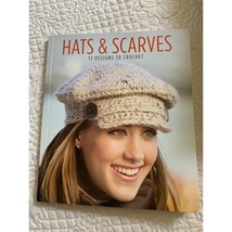 Leisure Arts Hats &amp; Scarves 12 Designs to Crochet Book - $11.58