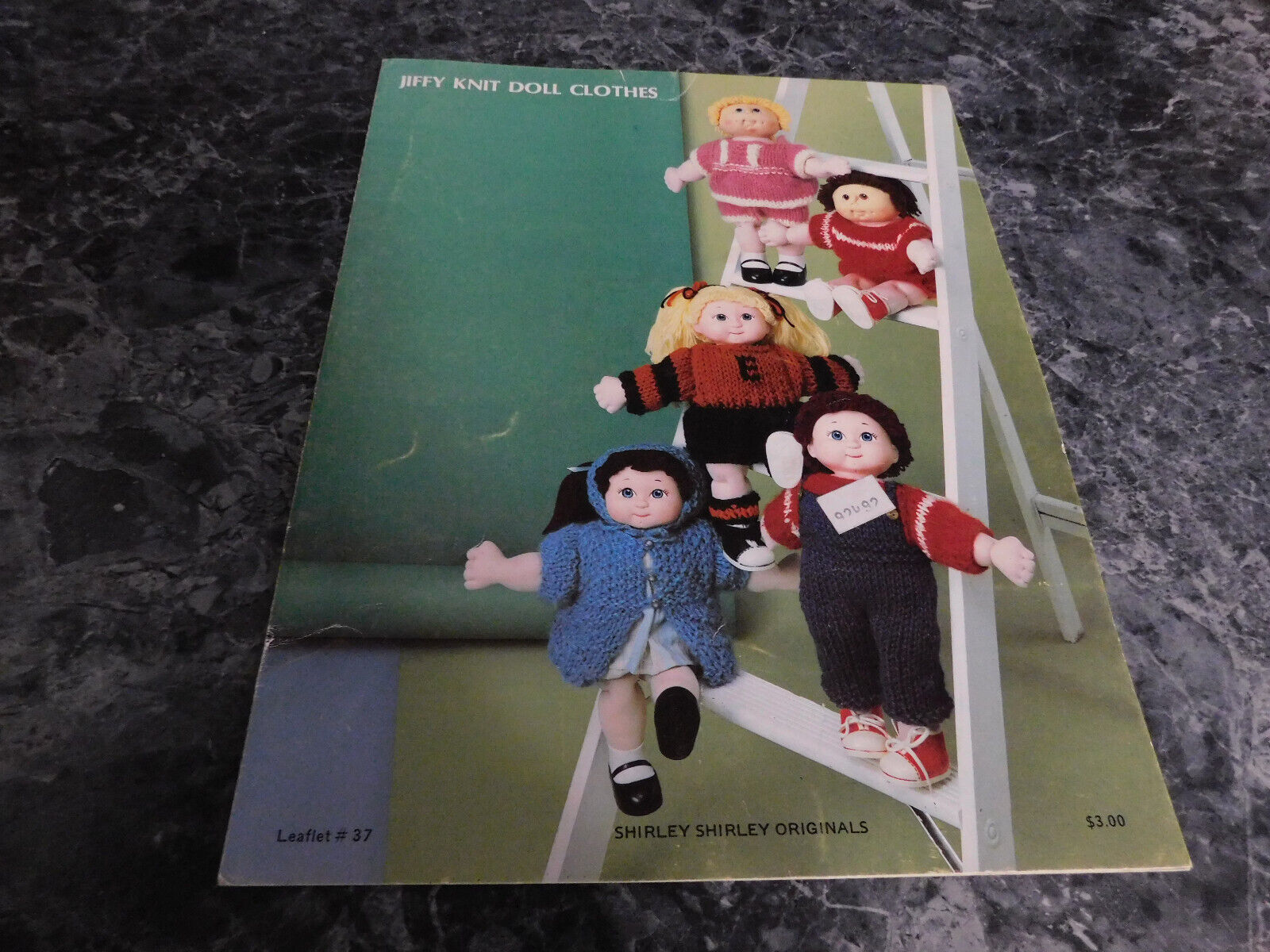 Jiffy Knit Doll cloths by Shirley Shirley Leaflet 37 - $2.99