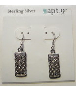 Sterling Silver Pierced Earrings Signed 925  $35 Retail New with Tags - $24.67 CAD