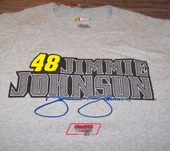 JIMMIE JOHNSON #48 NASCAR LOWE'S RACING T-Shirt 2009 MENS LARGE NEW w/ TAG - $19.80