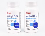 GNC Methyl B 12 2500 mcg 100 Caplets Each BB 1/2024 Highly Absorbable Lo... - $22.20