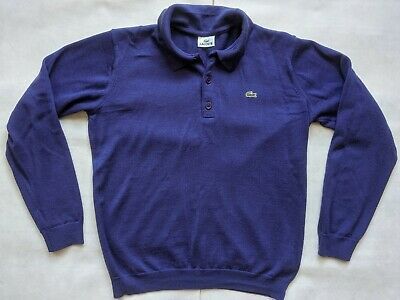 LACOSTE sweatshirt polo jumper size 4 - £23.94 GBP
