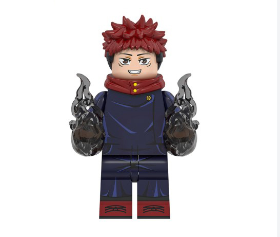 Itadori Yuji Jujutsu Kaisen Cartoon Tv Show Anime V2 Custom Minifigures - $8.35
