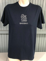 St. Louis Baseball Medium Dark Blue T-Shirt  - £9.29 GBP