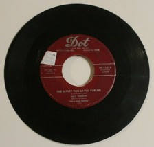 Billy Vaughn 45 Waltz You Saved For Me - Billy Vaughn&#39;s Boogie Dot records  - £4.43 GBP