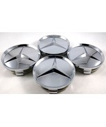 4Pcs, Wheel Center HubCap 75MM / 3&quot; Chrome Shiny, Mercedes Benz Fit: C S... - $19.99