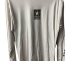 US Army Long Sleeved Off White Tee Shirt Mens M - £13.00 GBP