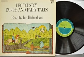 Leo Tolstoy Fables/Fairy Tales Caedmon Records ian richardson Vinyl LP 1975 NM - £13.55 GBP