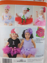 Simplicity 1956 Babies Tutu And Appliques Pattern Size  XS S M L by TERI - $3.46