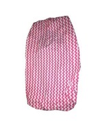 Pottery Barn Kids Pink Chevron Fitted Sheet Crib Toddler Bed Organic Cotton - $22.56