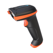 Tera Laser 1D 2D Wireless Barcode Scanner Ergonomic Orange 200mAh with R... - $328.72 MXN