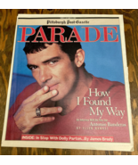Parade magazine Pittsburgh Post Gazette Oct 10, 1999 Antonio Banderas cover - $27.07 CAD