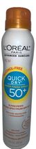 L'oreal Advanced Suncare Quick Dry Sheer Finish Spray SPF 50 4.5 Oz RARE... - $34.64