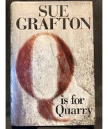 Q is for Quarry Sue Grafton Novel Hardcover with dust Jacket 385 pgs PET... - £3.58 GBP