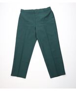 Vintage 70s 80s Levis Womens 40 Distressed Knit Wide Leg Chino Pants Gre... - $809.79 MXN