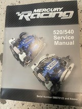 Mercury Racing 520/540 Service Shop Repair Manual OEM 90-8M0094823 FEB 2015 - $99.99