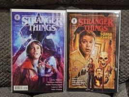 2 Kyle Lambert Variants STRANGER THINGS #1C &amp; Tomb of YBWEN #1B DARK HOR... - $19.00