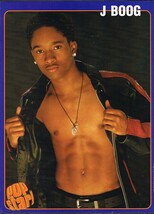 J Boog singer B2K shirtless Jarell Houston Sr 11"x8" Teen Mag Pinup Mini... - $4.94
