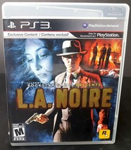 L.A. Noire Playstation 3 PS3 CIB - $4.82