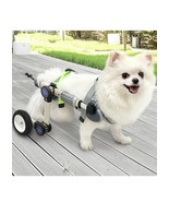 Dog Wheelchair, Adjustable Pet Wheelchair for Back Legs Size S (26-44) L... - $49.49
