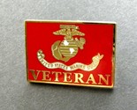 US MARINE CORPS RECTANGLE LAPEL PIN BADGE 1.1 x 3/4 inch USMC MARINES - $5.74