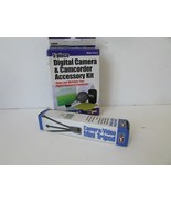 CAMERA CAMCORDER ACCESSORIES KIT &amp; MINI TRIPOD  - $4.90