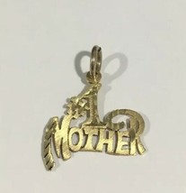14k Yellow Gold #1 MOTHER Pedant - $66.00