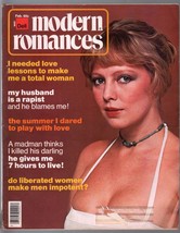 Modern Romances 2/1976-Dell-exploitation magazine-spicy pulp stories-pin-ups-VG - £25.20 GBP