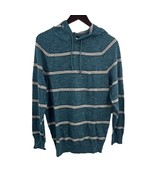 Sonoma Striped Hooded Long Sleeve Sweater Size Small New - £16.89 GBP