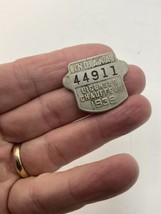 Original 1939 Indiana Chauffeur&#39;s Badge or License - $14.95