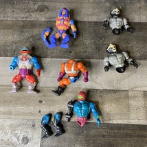 Vintage 1980 Mattel Motu He-Man Lot Of 6 Action Broken Figures FOR Parts... - $23.76