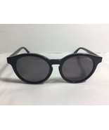 MVMT REXXL RETRO ROUND SUNGLASSES BLACK SMOKE LENS 54-19-145 EXCELLENT - $37.36