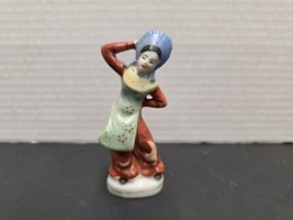 Made In Occupied Japan Dancing Woman Figurine 4 Inch - $10.00