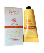 Crabtree &amp; Evelyn Citron &amp; Coriander Energizing Hand Therapy 3.45 oz - £38.71 GBP