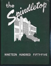 1955 Spindletop Yearbook-now defunct South Park HS-Beaumont, TX-Volume 37 - £32.94 GBP