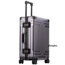 L tale 1809 aluminum travel suitcase hard trolly case new aluminium luggage 20 24 26 29 thumb200